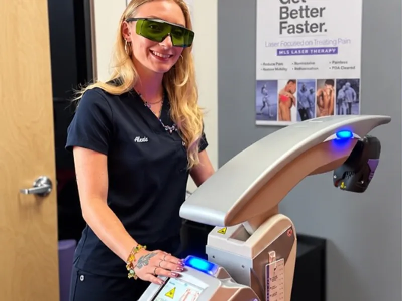 How Laser Therapy works at Alter Chiropractic