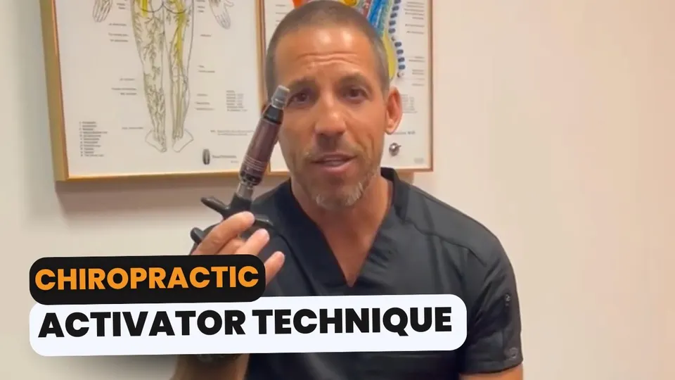 Chiropractic Activator Technique