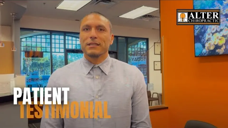 Chiropractic Testimonials - Tony