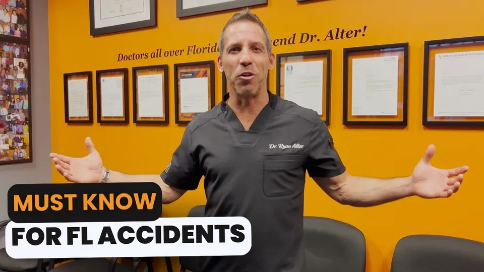 Must-Know For Florida Car Accidents - See Your Chiropractor ASAP!